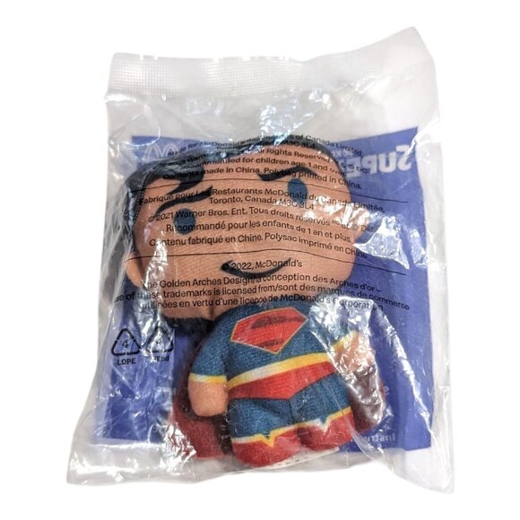 McDonald's Happy Meal 2022 DC Super Pets Superman Toy Sealed - Picture 1 of 6